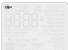 BREVILLE BMO850 - SETTING THE CLOCK - 12 OR 24-HOUR CLOCK DISPLAY - 2