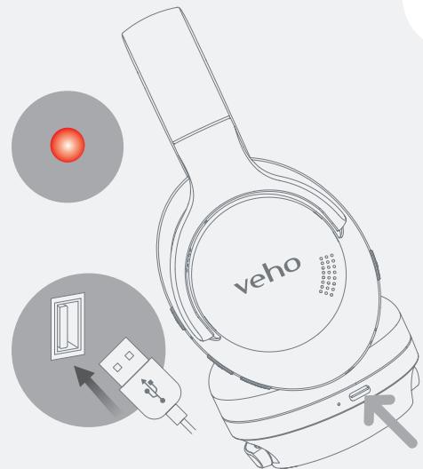 Veho ZB-7 - Mise en charge - 1