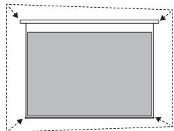 XGIMI MoGo 2 Pro - Espacement supplémentaire entre la distorsion trapézoidale et la correction - 3
