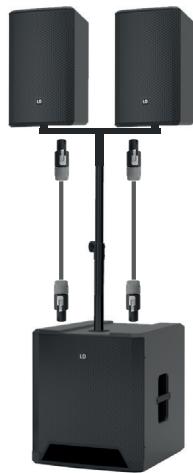 LD Systems LDDAVE15G4X - AUFBAU UND VERKABELUNG - 4