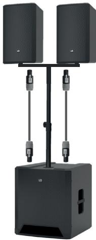 LD Systems LDDAVE12G4X - DANGER: - 3