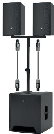LD Systems LDDAVE12G4X - MONTAJE Y CABLEADO - 4