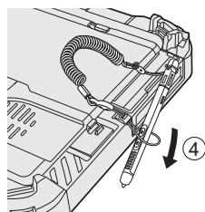 PANASONIC FZ-G2series - Use the tether to attach the pen (included) to the computer - 4