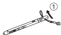 PANASONIC FZ-G2series - Use the tether to attach the pen (included) to the computer - 1
