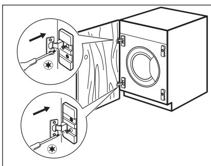 ELECTROLUX EW8F3814BI - Préparation de la porte du meuble - 4