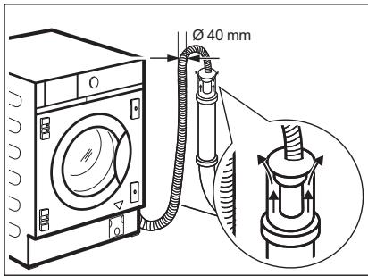 ELECTROLUX EW8F3814BI - Évacuation de l'eau - 1