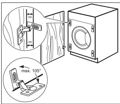 ELECTROLUX EW8F3814BI - Préparation de la porte du meuble - 3