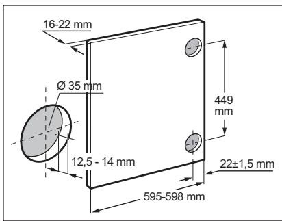 ELECTROLUX EW8F3814BI - Inversion du sens d'ouverture de la portedu meuble - 4