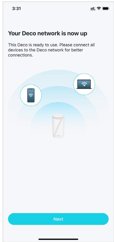 TP-LINK BE85 - Setup complete - 1