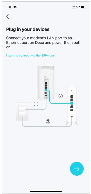 TP-LINK BE85 - Plug in your Deco - 1