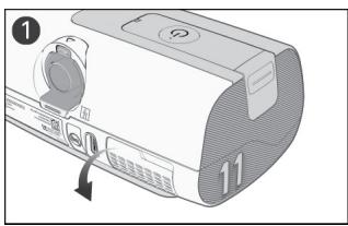 ResMed AirSense 11 - Replacing the air filter - 1