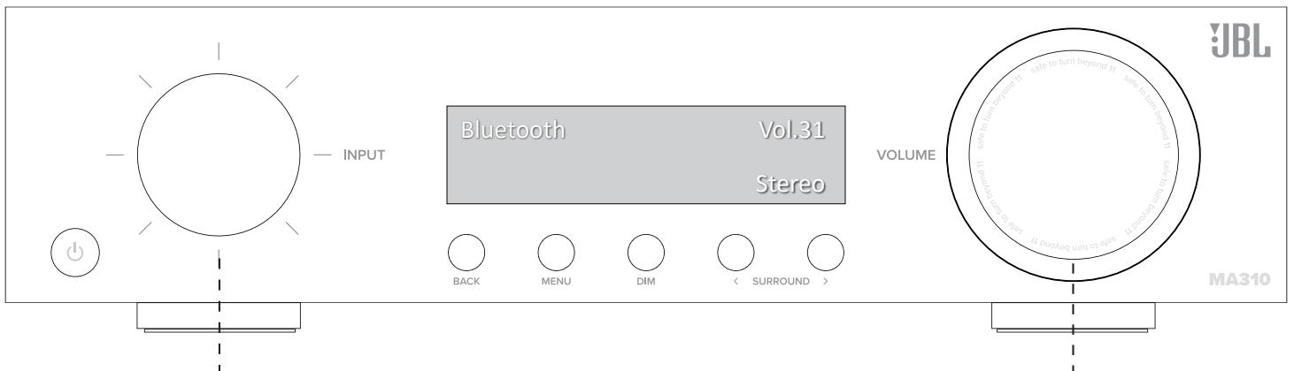 JBL MA710 - Ao connectar seu telephone ou tablet: - 1