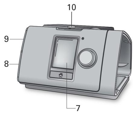 ResMed AirCurve 10 ST-A - About your device - 1