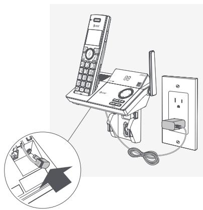 AT&T CL82115 - Wall-mount installation (optional) - 4
