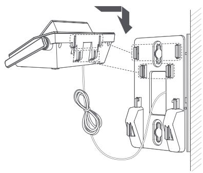 AT&T CL82415 - Wall-mount installation (optional) - 3