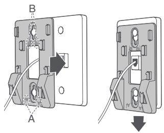 AT&T CL82515 - Wall-mount installation (optional) - 2
