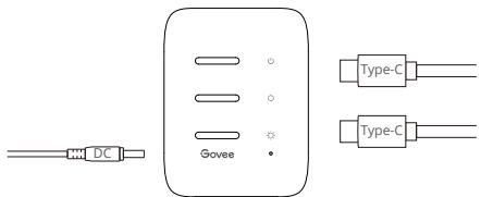 Govee H6098C - Installing Steps: - 5