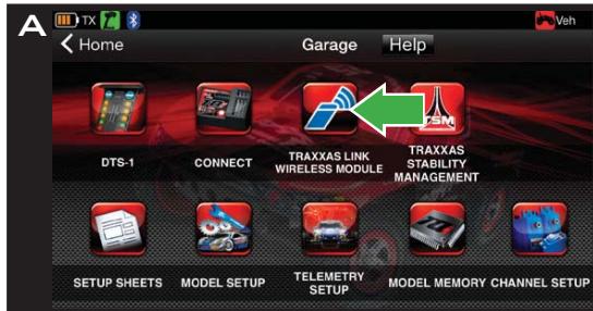 Traxxas 6509R - Coupez le transmetteur tqi avec le module sans fil traxxas link et l'application traxxas link pour la première fois : - 1