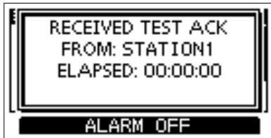 ICOM M510BB - When a call is received: - 1
