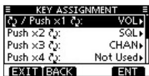 ICOM M510BB - Key Assignment - 1