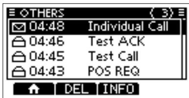 ICOM M510BB - Received DSC Log - 1