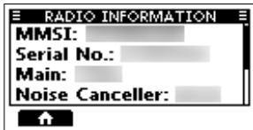 ICOM M510BB - Radio Info - 1