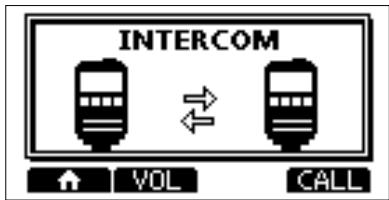 ICOM M510BB - NOTE: While using the Intercom function, - 2