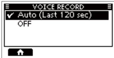 ICOM M510BB - Audio recording - 1