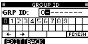 ICOM M510BB - Entering Individual/Group ID - 2