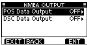 ICOM M510BB - NMEA Output - 1