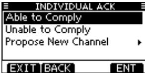 ICOM M510BB - Quick ACK: - 1