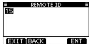 ICOM M510BB - Remote ID - 1
