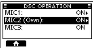 ICOM M510BB - Allowing controllers to perform DSC operations - 1
