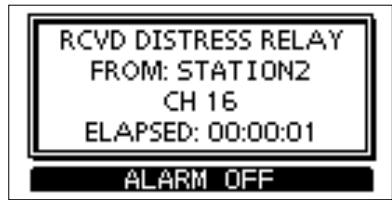 ICOM M510BB - Sending a Distress Relay acknowledgment (For only the USA version) - 1