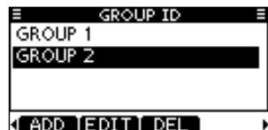 ICOM M510BB - Deleting Individual/Group ID - 2