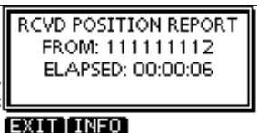 ICOM M510BB - Receiving a Position Report Call - 1
