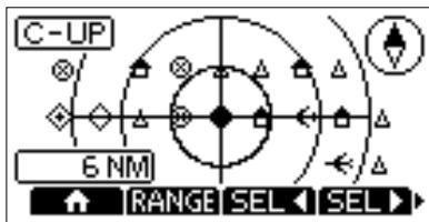 ICOM M510BB - Using the Plotter screen - 9