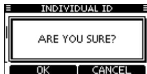 ICOM M510BB - Deleting Individual/Group ID - 3