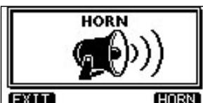 ICOM M510BB - Horn function - 1