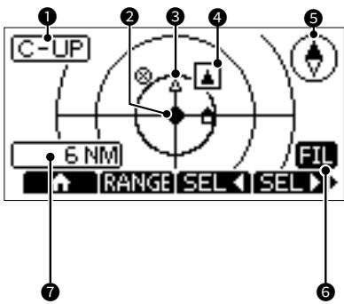 ICOM M510BB - Plotter screen - 1