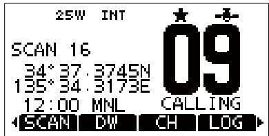 ICOM M510 - ■ Starting a scan (Except for the NLD version) - 1