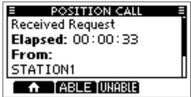 ICOM M510 - ACPT : Accepts the call. - 2