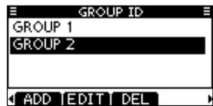 ICOM M510 - Deleting Individual/Group ID - 2