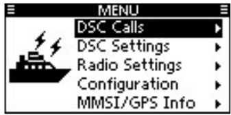 ICOM M510 - Menu Screen Operation 2 - 1