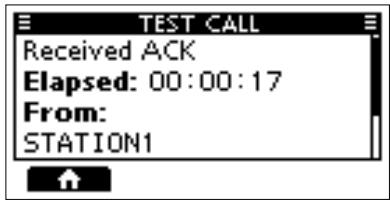 ICOM M510 - Push OK to return to the operating screen. - 2
