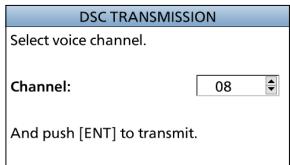 ICOM M510 - Transponder operation: - 2