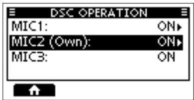 ICOM M510 - - Allowing controllers to perform DSC operations - 1