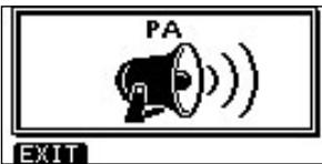 ICOM M510 - PA (Public Address) function - 1