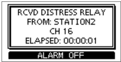 ICOM M510 - ◇ Sending a Distress Relay acknowledgment (For only the USA version) - 1