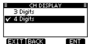 ICOM M510 - ◇ CH Display - 1